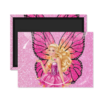 A fairy Barbie, Ορθογώνιο μαγνητάκι ψυγείου διάστασης 9x6cm