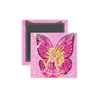 Barbie Νεράιδα, Μαγνητάκι ψυγείου τετράγωνο διάστασης 5x5cm