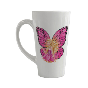 Barbie Νεράιδα, Κούπα κωνική Latte Μεγάλη, κεραμική, 450ml