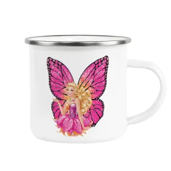 Barbie Νεράιδα, Κούπα Μεταλλική εμαγιέ λευκη 360ml