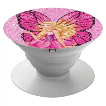 A fairy Barbie, Phone Holders Stand  White Hand-held Mobile Phone Holder