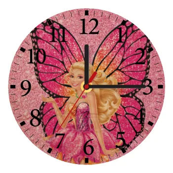 Barbie Νεράιδα, Ρολόι τοίχου ξύλινο plywood (20cm)