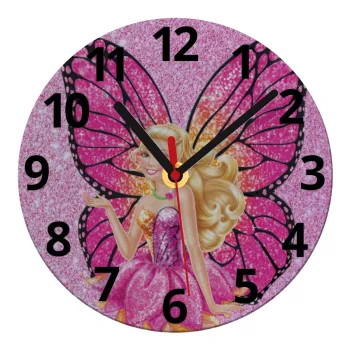 Barbie Νεράιδα, Ρολόι τοίχου γυάλινο (20cm)