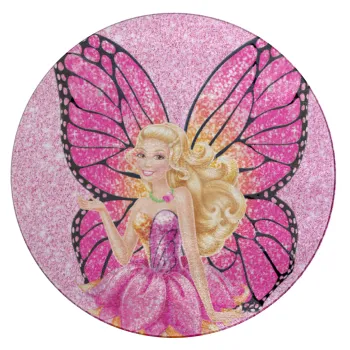 Barbie Νεράιδα, Επιφάνεια κοπής γυάλινη στρογγυλή (30cm)