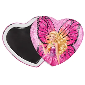 Barbie Νεράιδα, Μαγνητάκι καρδιά (57x52mm)