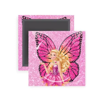 Barbie Νεράιδα, Μαγνητάκι ψυγείου τετράγωνο διάστασης 5x5cm