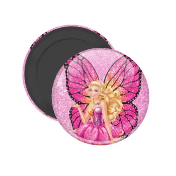 A fairy Barbie, Μαγνητάκι ψυγείου στρογγυλό διάστασης 5cm