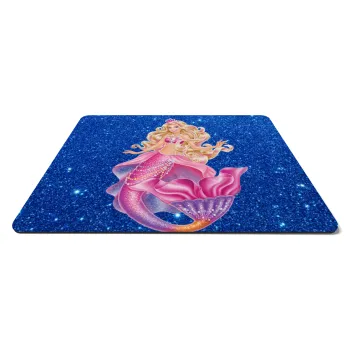 Barbie γοργόνα μπλε, Mousepad ορθογώνιο 27x19cm