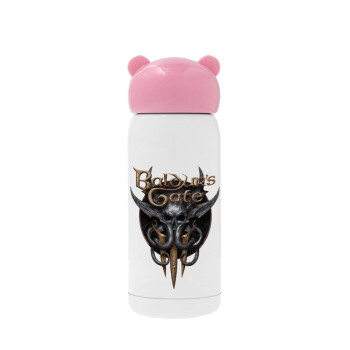 Baldur's Gate, Pink stainless steel thermal flask, 320ml