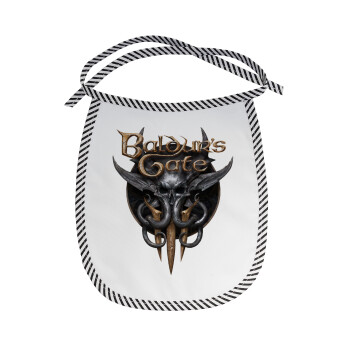 Baldur's Gate, Σαλιάρα μωρού αλέκιαστη με κορδόνι Μαύρη