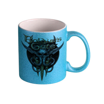 Baldur's Gate, Κούπα Σιέλ Glitter που γυαλίζει, κεραμική, 330ml
