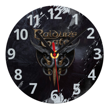 Baldur's Gate, Ρολόι τοίχου γυάλινο (20cm)