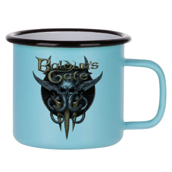 Baldur's Gate, Κούπα Μεταλλική εμαγιέ ΜΑΤ σιέλ 360ml