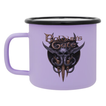 Baldur's Gate, Κούπα Μεταλλική εμαγιέ ΜΑΤ Light Pastel Purple 360ml