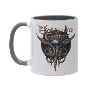 Baldur's Gate, Mug colored grey, ceramic, 330ml