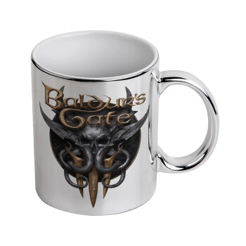 Baldur's Gate, Mug ceramic, silver mirror, 330ml