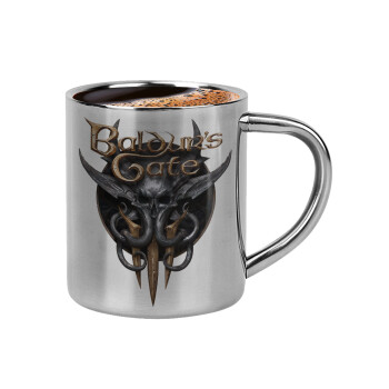 Baldur's Gate, Double-wall metal cup for espresso (220ml)