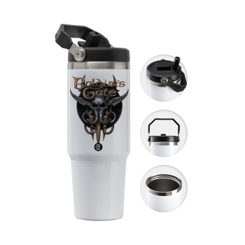 Baldur's Gate, 30oz stainless Steel Tumbler with Handle