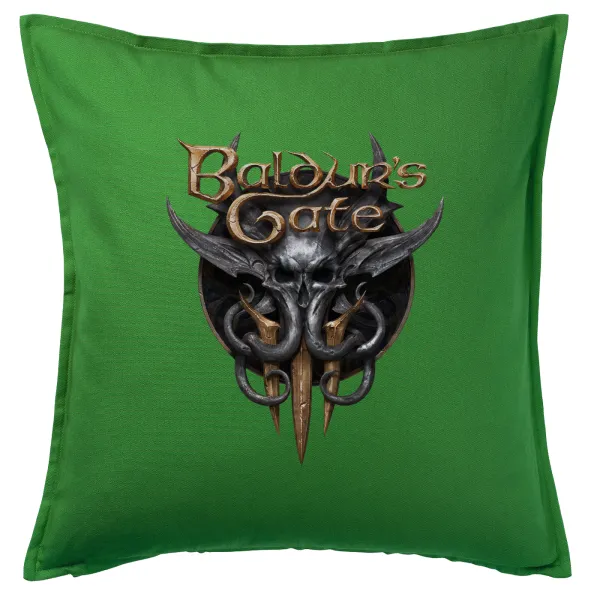 Baldur's Gate — Sofa cushion Green 50x50cm includes filling