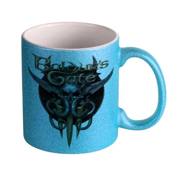 Baldur's Gate, Κούπα Σιέλ Glitter που γυαλίζει, κεραμική, 330ml