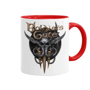 Baldur's Gate, Mug colored red, ceramic, 330ml