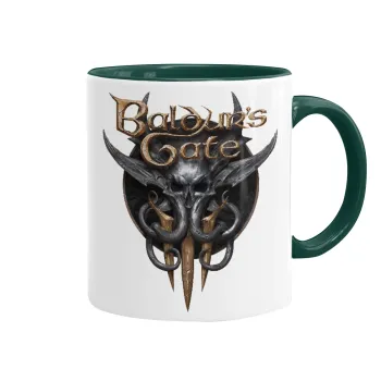 Baldur's Gate, Mug colored green, ceramic, 330ml