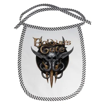 Baldur's Gate, Σαλιάρα μωρού αλέκιαστη με κορδόνι Μαύρη