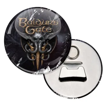 Baldur's Gate, Μαγνητάκι και ανοιχτήρι μπύρας στρογγυλό διάστασης 5,9cm