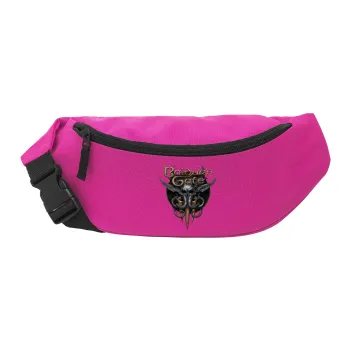 Baldur's Gate, Unisex waist bag (banana) in PINK color with 2 pockets