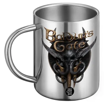 Baldur's Gate, Ανοξείδωτη Μεταλλική Κούπα 450ml - Διπλού Τοιχώματος
