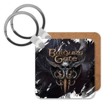 Baldur's Gate, Μπρελόκ Ξύλινο τετράγωνο MDF