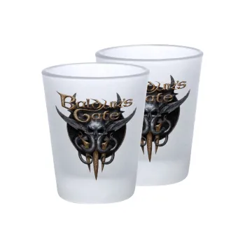 Baldur's Gate, Σφηνοπότηρα γυάλινα 45ml του πάγου (2 τεμάχια)