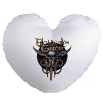Baldur's Gate, Μαξιλάρι καναπέ καρδιά 40x40cm περιέχεται το  γέμισμα