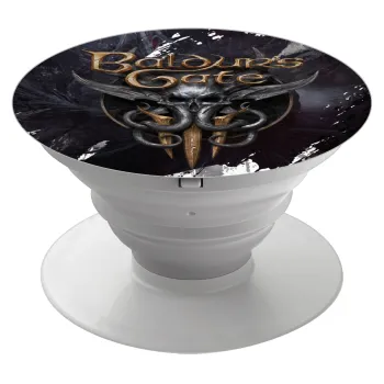 Baldur's Gate, Phone Holders Stand  White Hand-held Mobile Phone Holder