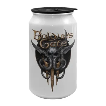 Baldur's Gate, Κούπα ταξιδιού μεταλλική με καπάκι (tin-can) 500ml