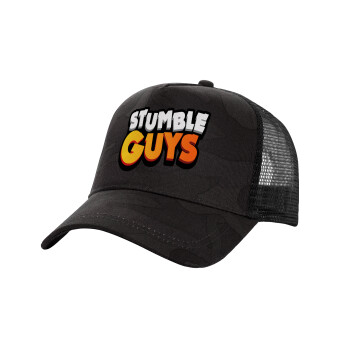 Stumble Guys, Καπέλο Structured Trucker, (παραλλαγή) Army σκούρο