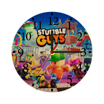 Stumble Guys, Ρολόι τοίχου ξύλινο plywood (20cm)