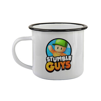 Stumble Guys, Κούπα εμαγιέ με μαύρο χείλος 360ml