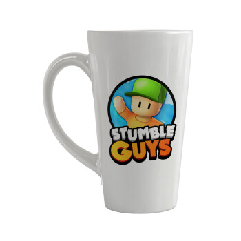 Stumble Guys, Κούπα κωνική Latte Μεγάλη, κεραμική, 450ml