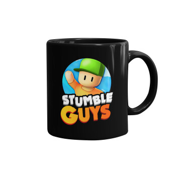 Stumble Guys, Mug black, ceramic, 330ml