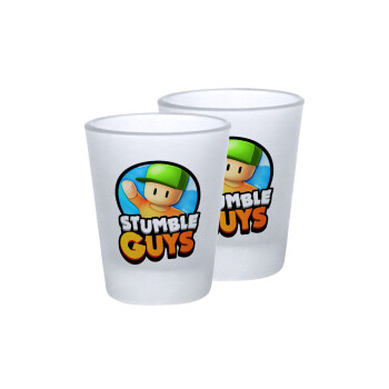 Stumble Guys, Σφηνοπότηρα γυάλινα 45ml του πάγου (2 τεμάχια)