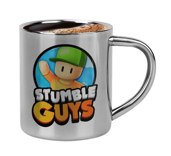 Stumble Guys — Double-wall metal cup for espresso (220ml)