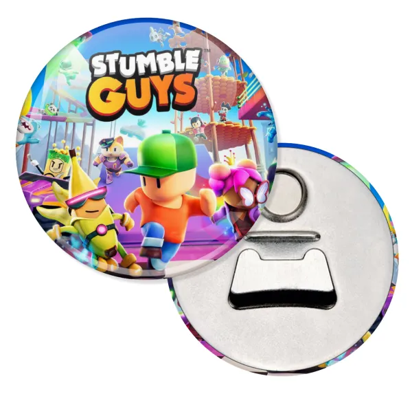 Stumble Guys — Μαγνητάκι & Ανοιχτήρι (5.9cm)