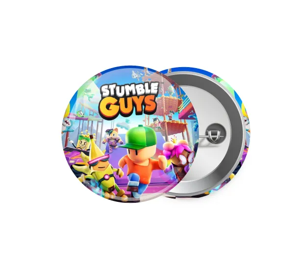 Stumble Guys — Pin badge, 5.9cm