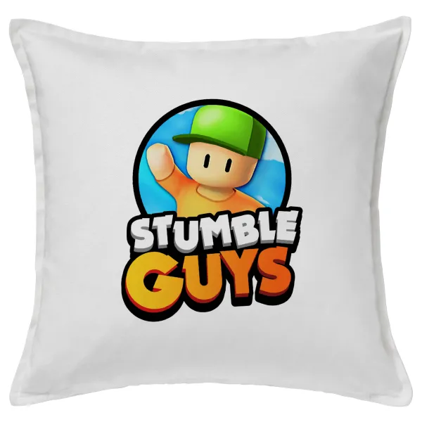 Stumble Guys — Sofa cushion White 50x50cm includes filling