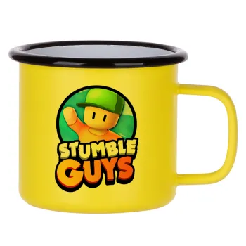Stumble Guys, Metallic enamel MATT Yellow cup 360ml