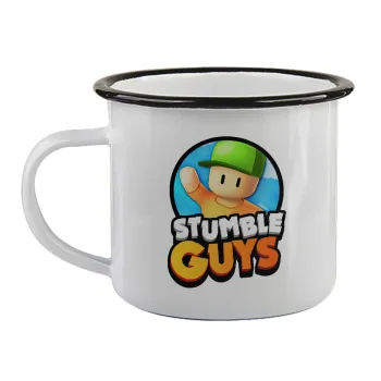 Stumble Guys, Κούπα εμαγιέ με μαύρο χείλος 360ml