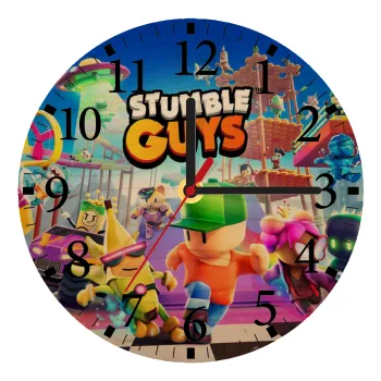 Stumble Guys, Ρολόι τοίχου ξύλινο plywood (20cm)