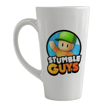 Stumble Guys, Κούπα κωνική Latte Μεγάλη, κεραμική, 450ml