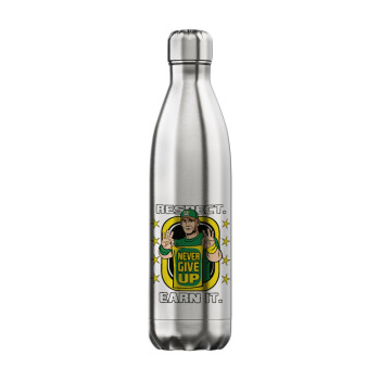 John Cena, Μεταλλικό παγούρι θερμός Inox (Stainless steel), διπλού τοιχώματος, 750ml